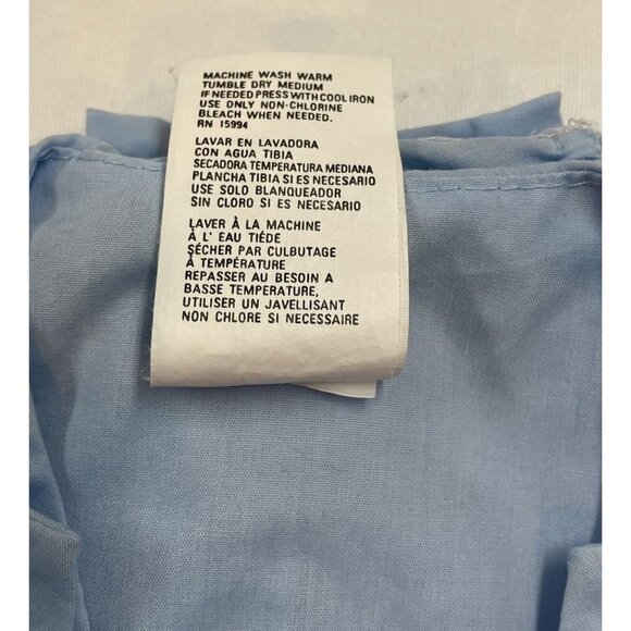 Vintage Cuties By Judy Baby Boy Romper 3-6 Months Blue Sailboat Embroidery - Picture 5 of 5